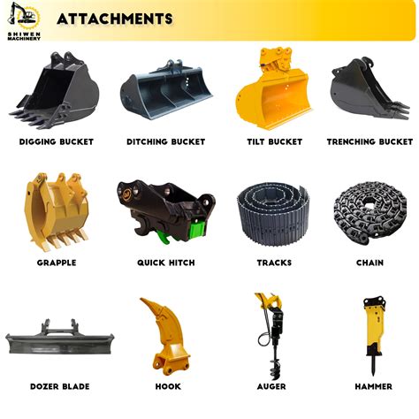 excavator accessories|excavator attachments and accessories.